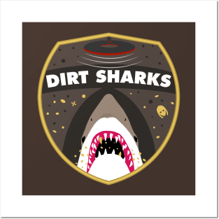 Dirt Sharks Staffordshire Hoard Badge - Detectorists - DMDC Posters and Art